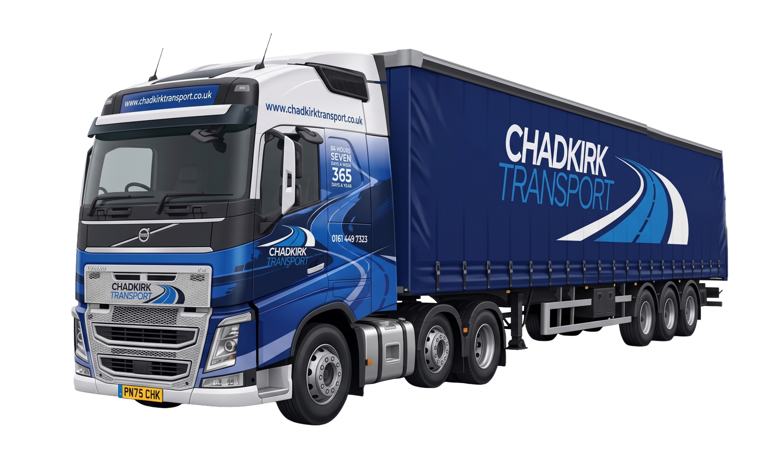 Artic Lorry (3 axles)